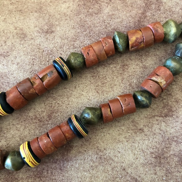 African Trading Bead Necklace - Picture 6 of 14
